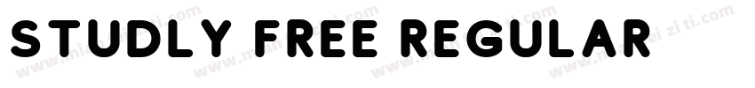 Studly Free Regular字体转换